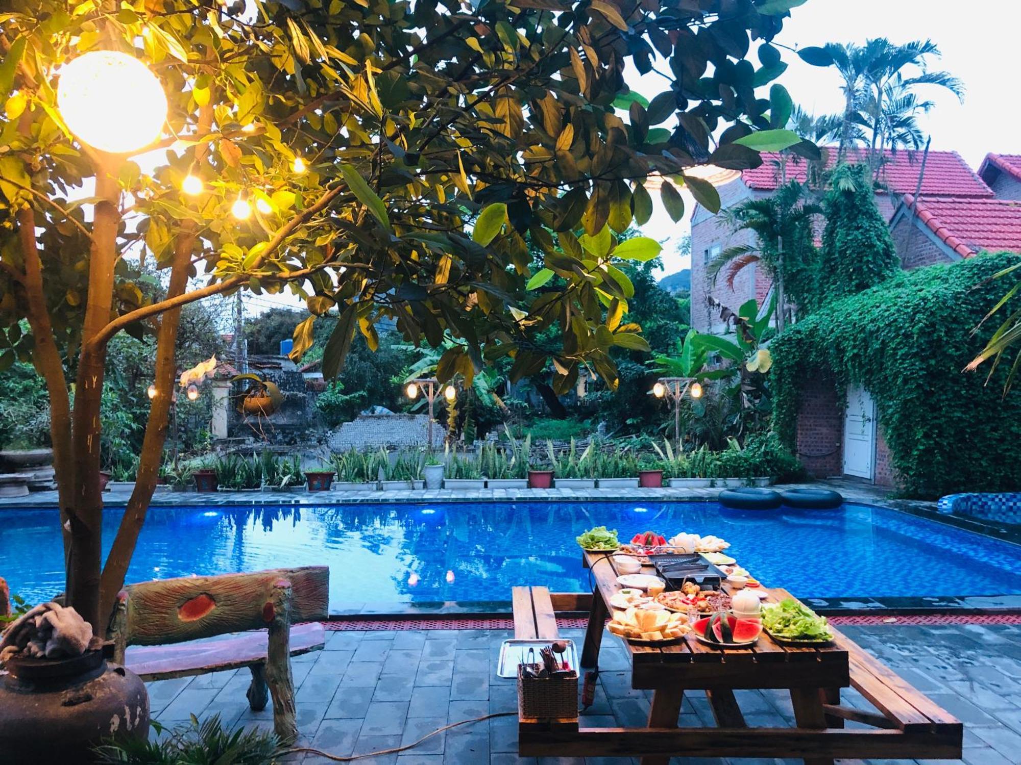 Ninh Binh Greenland Homestay ภายนอก รูปภาพ
